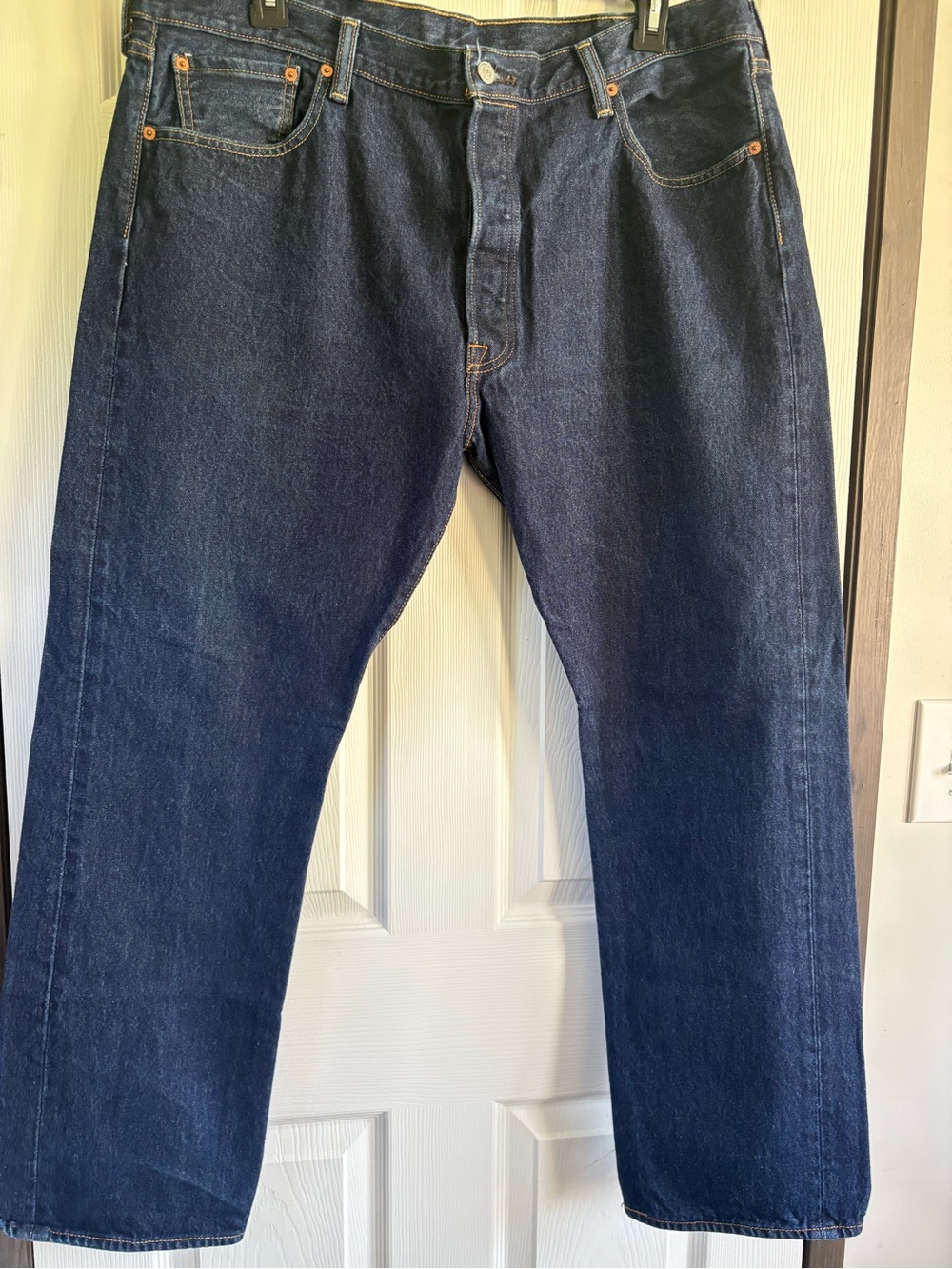 Levi's Straight Fit Dark Blue Jeans